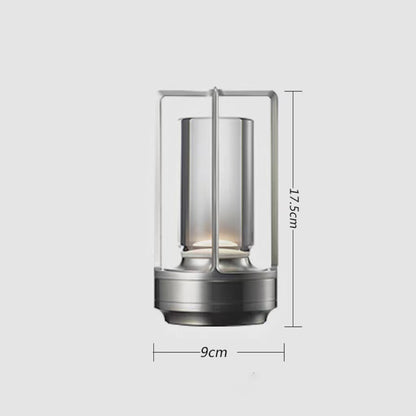 Lámpara de mesa táctil LED creativa para hotel, restaurante, portátil