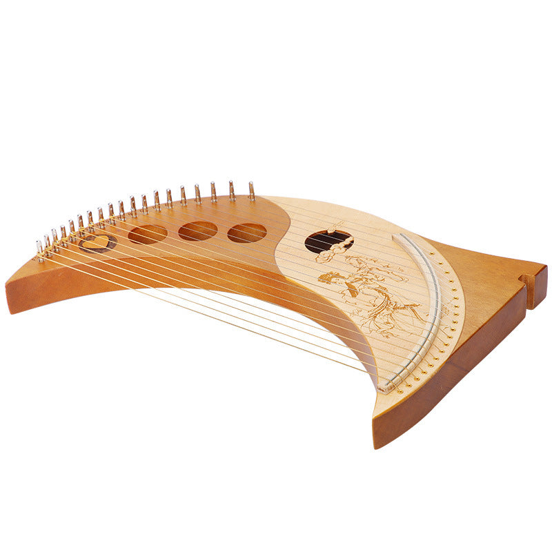 19-string 16-tone HARP 7-tone 10-string Lyre Piano Lille Lira Angel Piano Musical Instrument