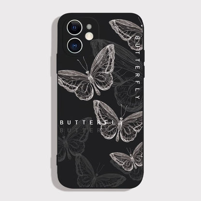 Cold Butterfly Phone Case Simple