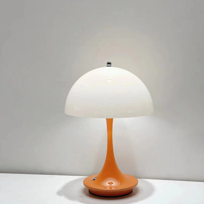 Nordic Retro Bedroom Bedside Lamp Rechargeable Decorative Study Table Lamp