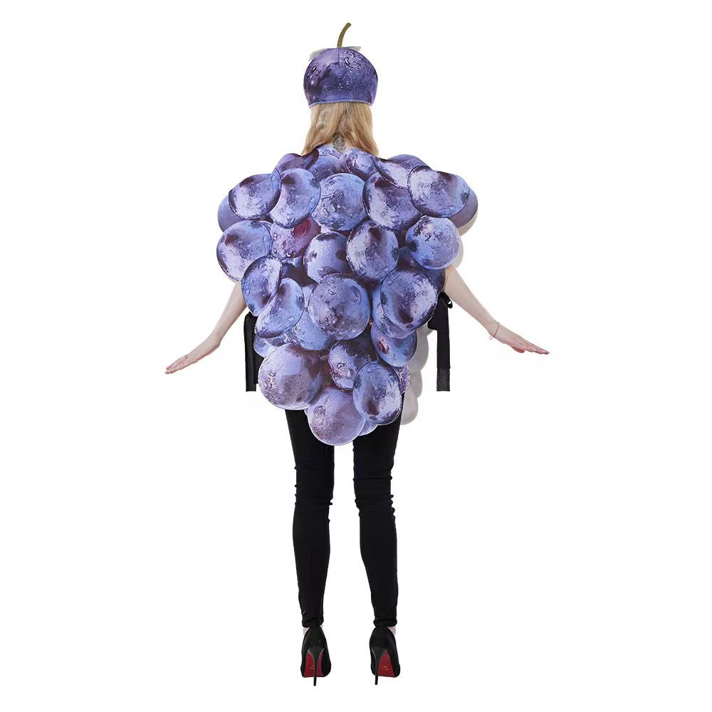 Vêtements de cosplay de scène d'Halloween Combinaison de fruits de jeux de sport