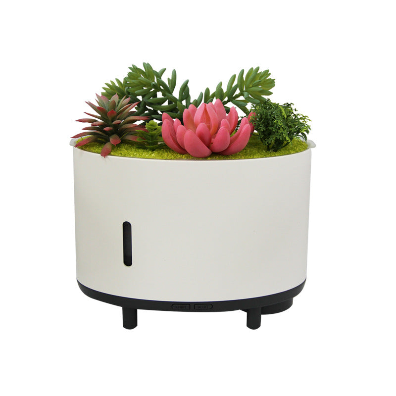 Simulation Plant Bluetooth Music Flame Aromatherapy Humidifier