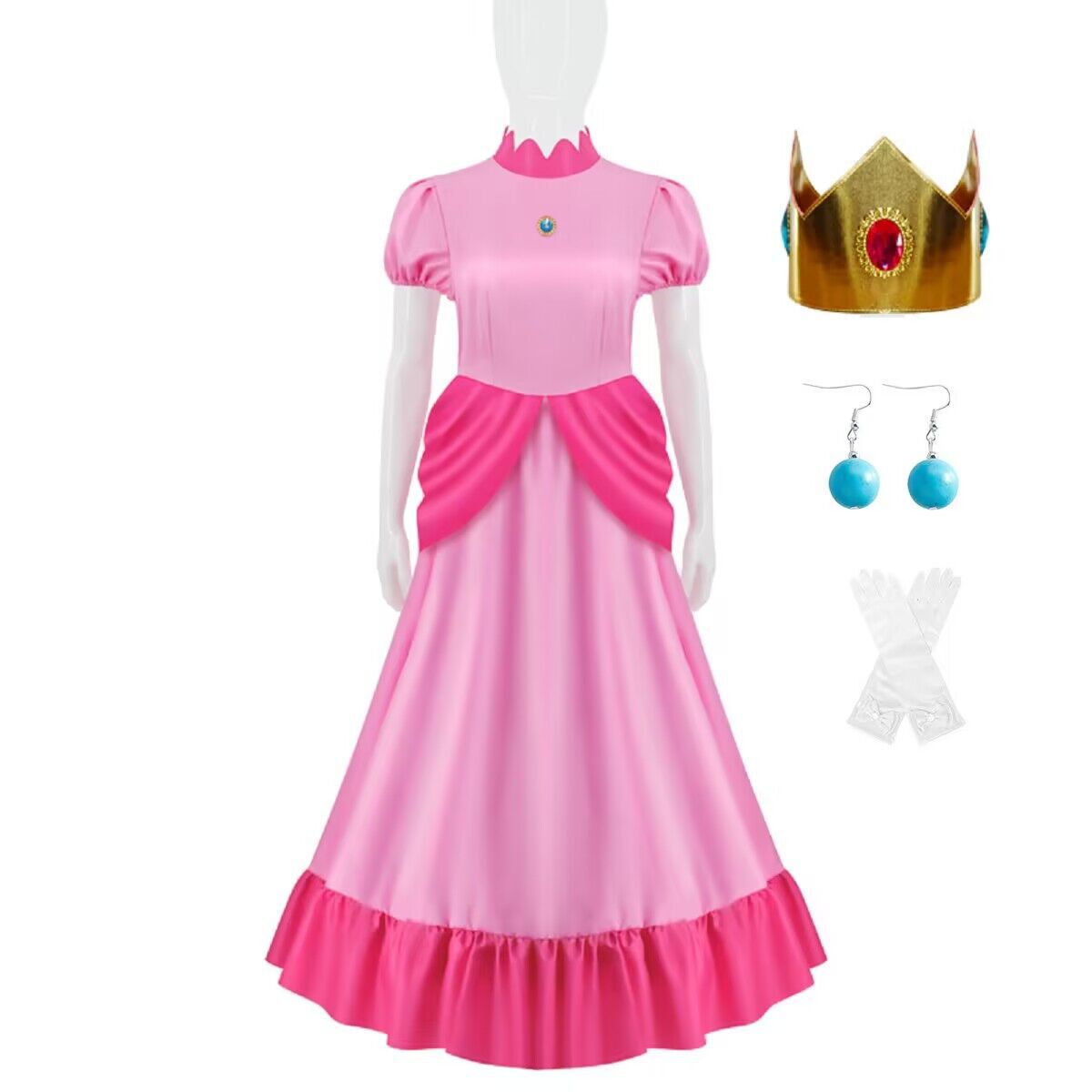 Costume de cosplay d'Halloween de la princesse Biji pour enfants