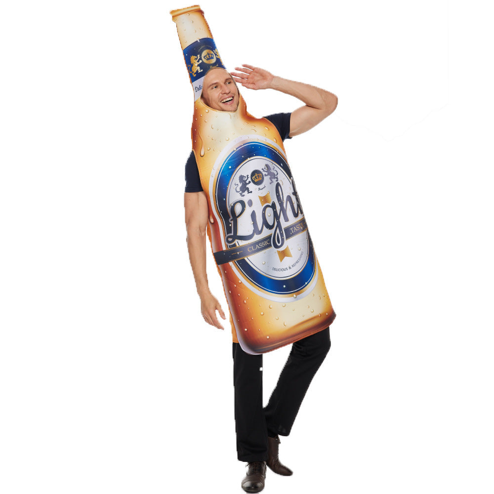 Halloween Beer Bottle Play Costume Performance