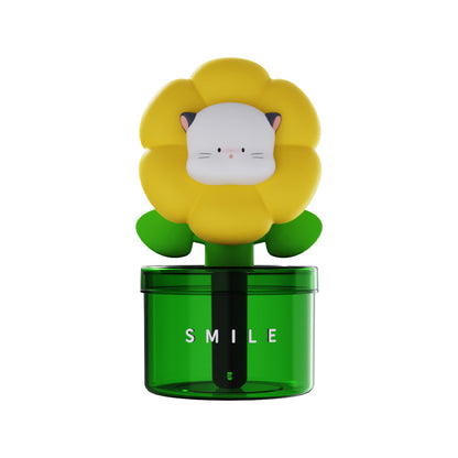 Small Flower Humidifier USB Charging Desktop Creativity