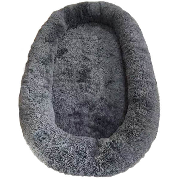 Human Kennel Plush Round Warm Sponge Mat