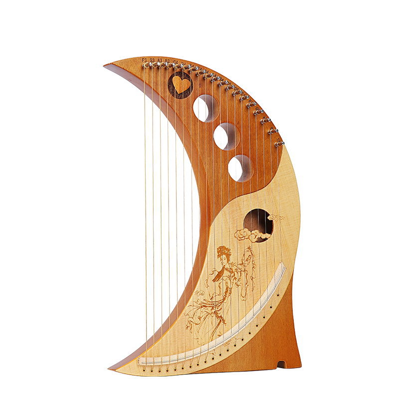 19-string 16-tone HARP 7-tone 10-string Lyre Piano Lille Lira Angel Piano Musical Instrument