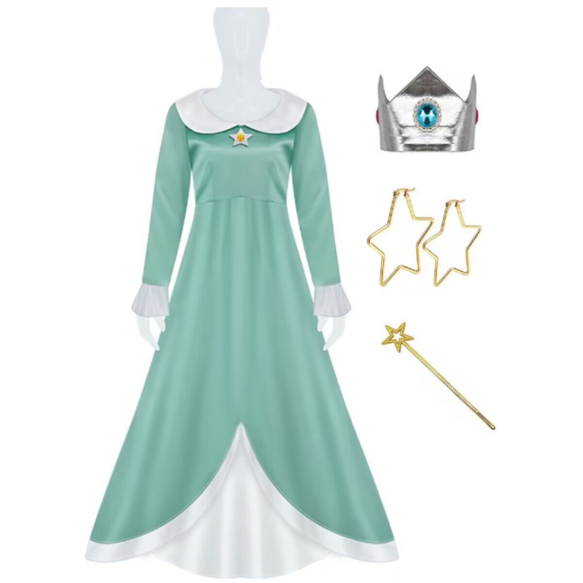 Costume de cosplay d'Halloween de la princesse Biji pour enfants