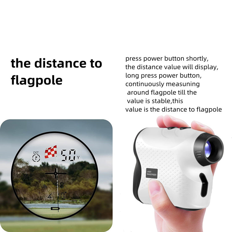 Mesure de golf portable en extérieur avec télescope