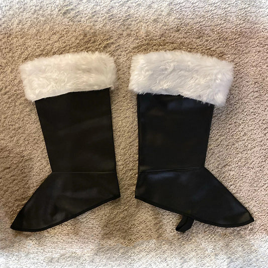 Santa Plush Leg Warmer Halloween COSPLAY