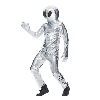 Costume de fête d'Halloween sur le thème des extraterrestres