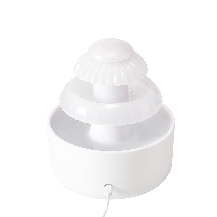 Mushroom Humidifying Cloud Rain Water Ultrasonic Aroma Diffuser Rain Humidifier