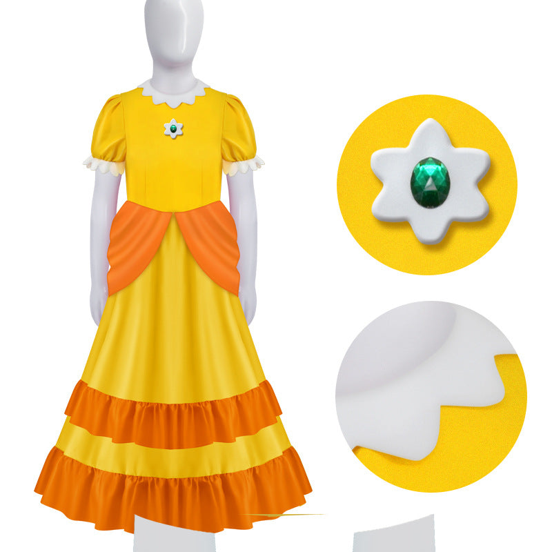 Costume de cosplay d'Halloween de la princesse Biji pour enfants