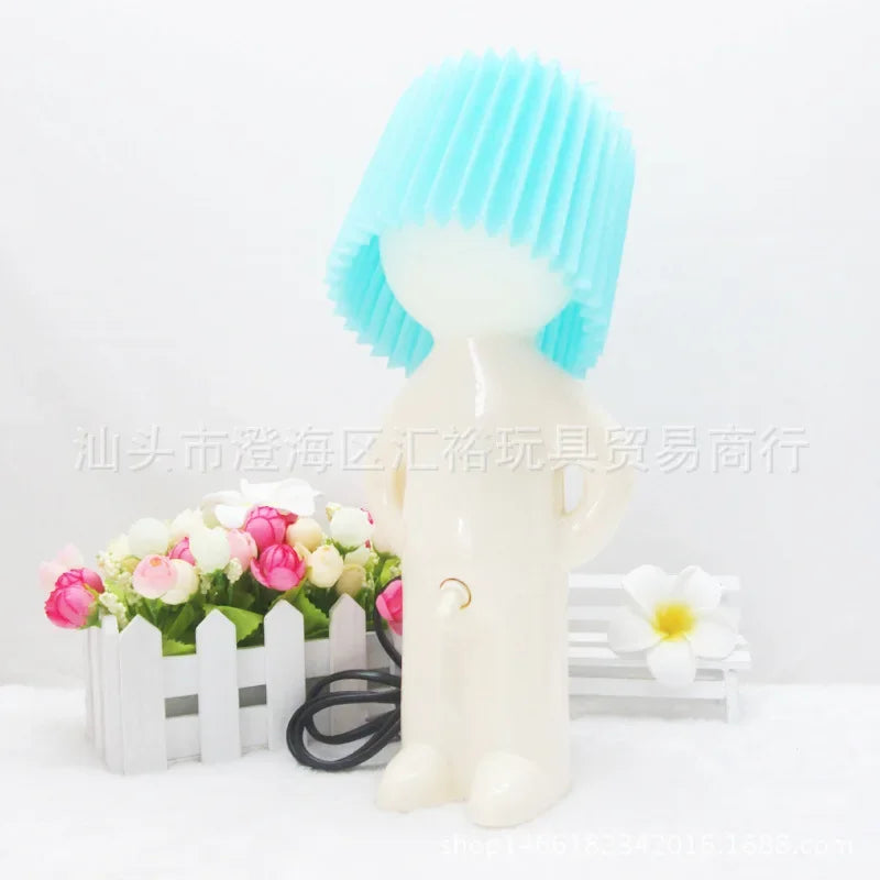 Naughty boy Mr.P a little shy man creative lamp small night lights,night lights home decoration nice gift WJ926