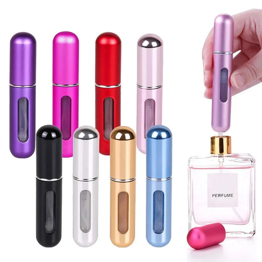 Mini bouteille de parfum rechargeable, bouteille cosmétique Portable, vaporisateur, atomiseur, conteneur de pulvérisation, bouteilles rechargeables de voyage, 5ml 8ml