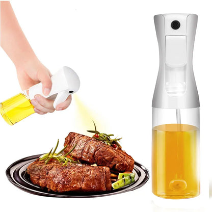 Oil Spray Bottle for Cooking Kitchen Olive Oil Sprayer for Camping BBQ Baking Vinegar Soy Sauce 200ml 300ml