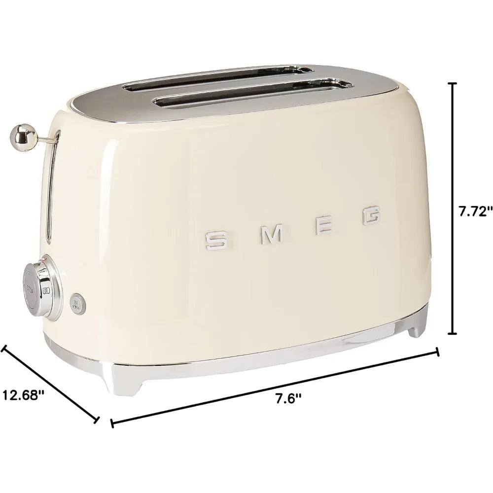 Tostadora Retro SMEG 2 Rebanadas (Crema)