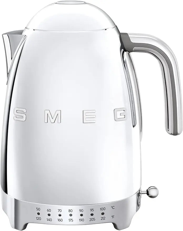 Bouilloire électrique variable Smeg KFL04 SSUS, acier inoxydable poli