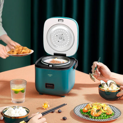 Cuiseur à riz électrique intelligent de 1,2 l, multicuiseur multifonctionnel, Mini casseroles, offre une cuisson antiadhésive, appareil domestique et de cuisine, 220V