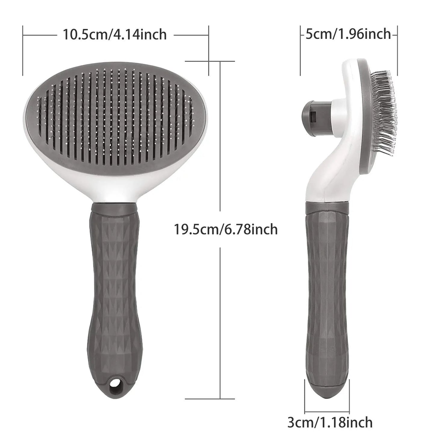 Brosse pour chien et chat, auto-nettoyante, épilateur de poils d'animaux, outils de toilettage, peigne démêlant, accessoires pour chiens