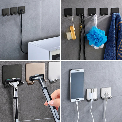 1/2/3 pièces sans poinçon rasage socle pour rasoir hommes rasage rasoir crochet de rangement étagère murale salle de bain porte-rasoir mur accessoires de cuisine