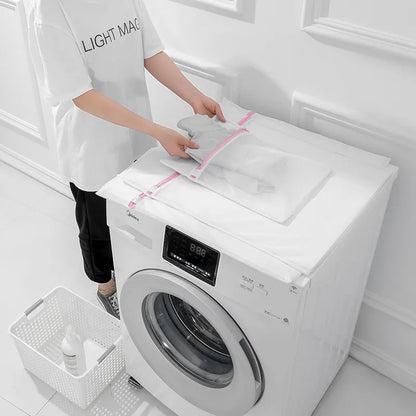 Sacs de lavage de linge à fermeture éclair, filet fin et grossier de 3 tailles, pliable, soins des vêtements délicats, Machine à laver, filet de Protection des vêtements