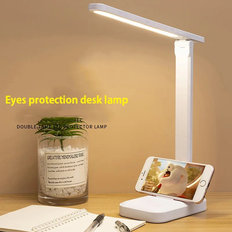 Xiaomi Led Touch Folding Table Lamp Bedside Reading Eye Protection Night Lamp Portable 4000mAh Battery Dimmable Desk Lamp