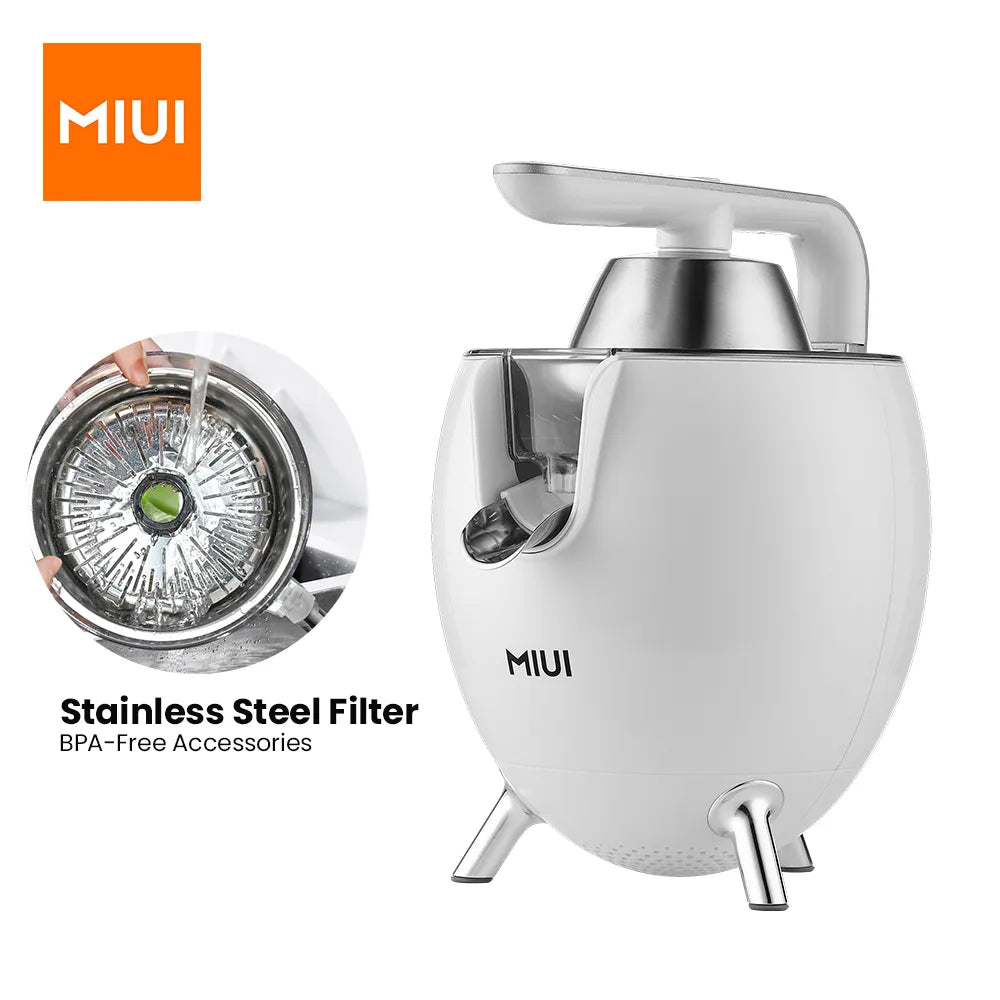 MIUI Citrus Juicer,850W Stainless Steel Orange Lemon Electric Set Juicer,Hard-core Press juicer,Aluminum Die -casting Handle