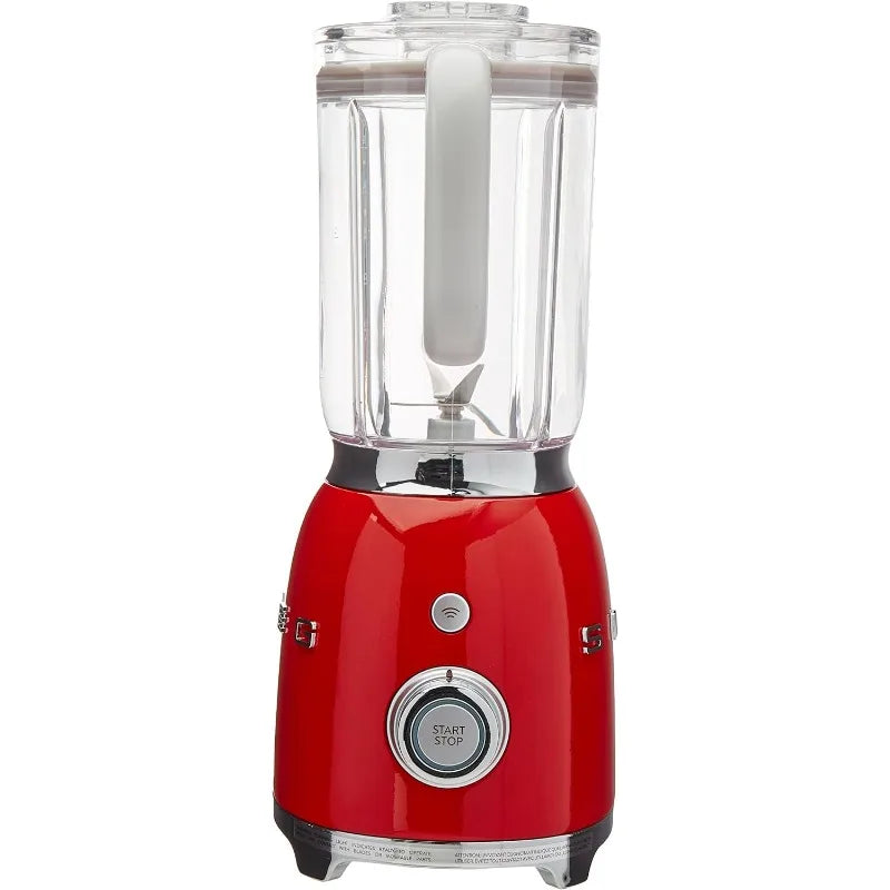 Smeg Countertop, Red 50s Style Blender, 48 Ounces