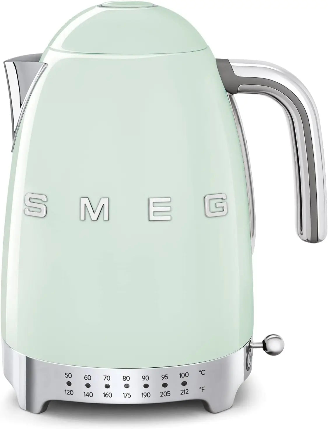 Bouilloire électrique variable Smeg KFL04 SSUS, acier inoxydable poli