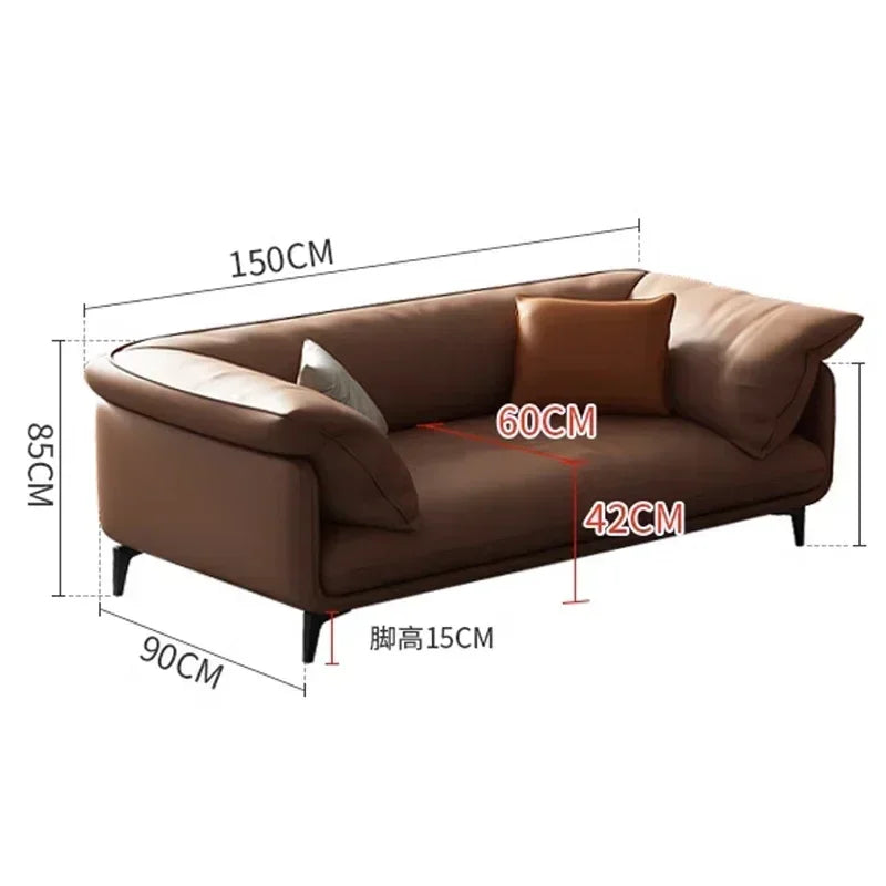 Leather Designer Living Room Sofas Queen Industrial Lounge Accent Living Room Sofa Bubble Luxury Divani Da Soggiorno Furniture