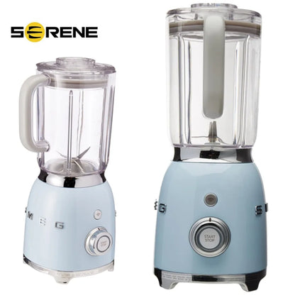 Smeg Portable Countertop, Pastel Blue 50s Style Blender, 48 Ounces Free Shipping