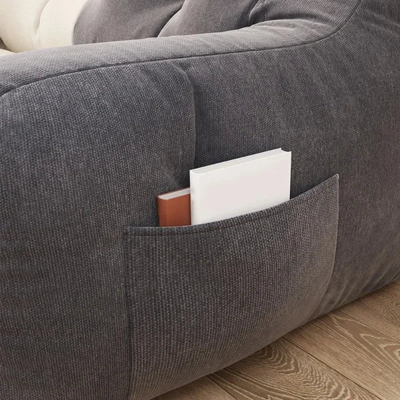 American Cotton And Linen Sofas Lazy Man Sofa Living Room Furniture Backrest Household Single Person Adult Applicable Household