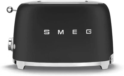 SMEG 2 Slice Retro Toaster (Matte Black)