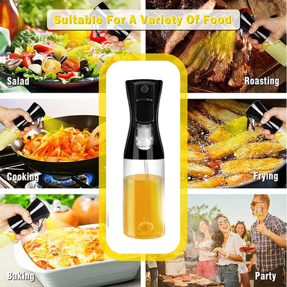 Bouteille de pulvérisation d'huile pour la cuisine, pulvérisateur d'huile d'olive pour Camping barbecue cuisson vinaigre Sauce soja 200ml 300ml