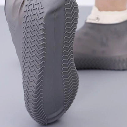 Couvre-chaussures imperméables en silicone, réutilisables, antidérapants, résistants à l'usure, couvre-chaussures de protection, bottes antidérapantes pour l'extérieur, les jours de pluie