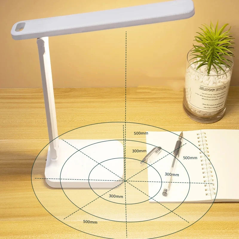 Xiaomi – lampe de Table pliante tactile Led, lampe de chevet, de lecture, Protection des yeux, lampe de nuit Portable, batterie 4000mAh, lampe de bureau à intensité variable