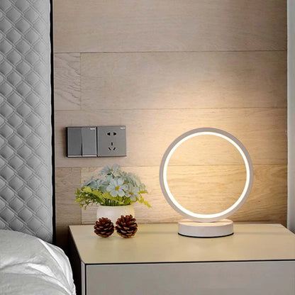 Led USB Bedside Night Light 18cm 25cm 30cm Table Lamp Living Room Bedroom Home Decoration Desk Lamps