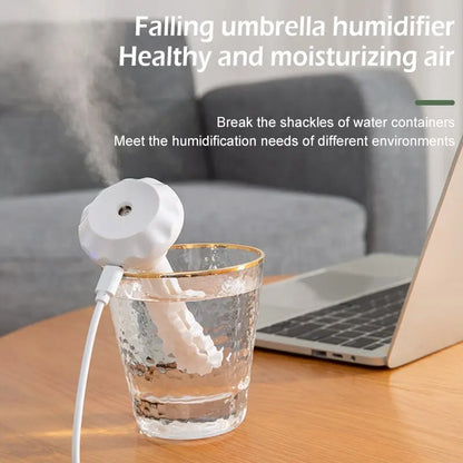 Humidificador Usb para dormitorio, sala de estar, hogar, carga eléctrica, oficina, escritorio, pequeño, portátil, Nano pulverizador, reposición de Agua