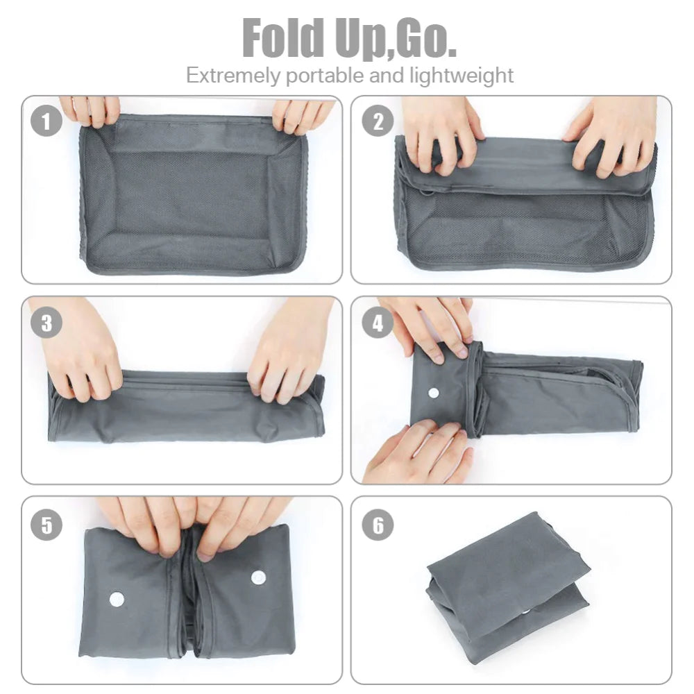 8/7/6 pieces Set Travel Organizer Storage Bags Suitcase Packing Set Storage Cases Portable Luggage Organizer Clothe Shoe Pouch