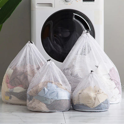 Grand sac à linge de lavage, filet organisateur en maille, soutien-gorge sale, chaussettes, sous-vêtements, chaussures, couverture de Machine à laver, vêtements