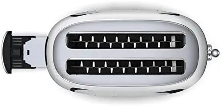 Smeg TSF02SSUS Grille-pain 4 tranches style rétro années 50 Chromé