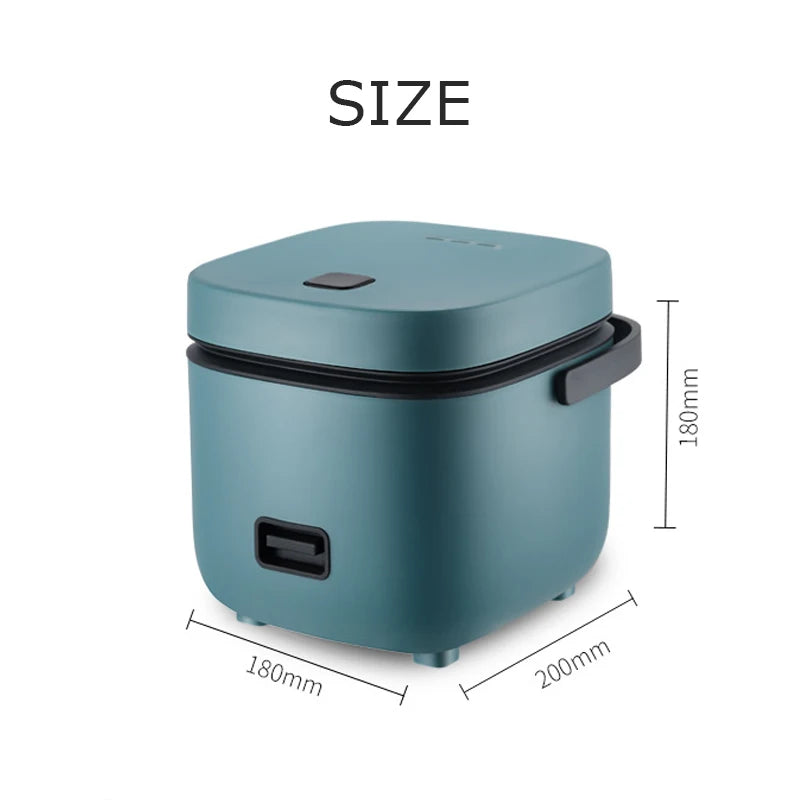 Cuiseur à riz électrique intelligent de 1,2 l, multicuiseur multifonctionnel, Mini casseroles, offre une cuisson antiadhésive, appareil domestique et de cuisine, 220V