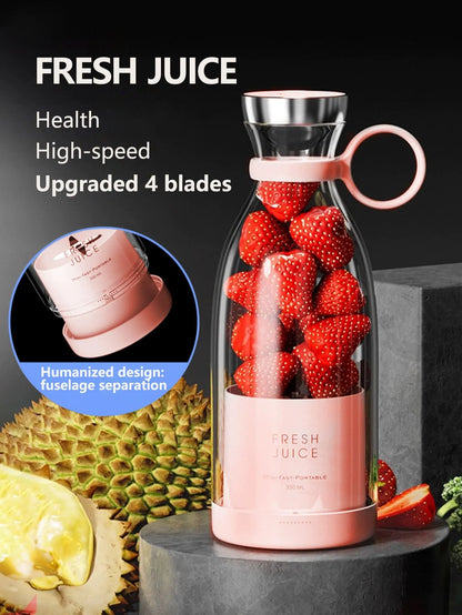 Reup mélangeur Portable 350ml Mini mélangeur Portable Smoothies 1400mAh jus frais voyage électrique voyage mélangeur Portable cuisine