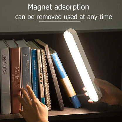 42CM Desk Lamp USB LED Light Computer Desk Rechargeable Lamp Magnetic Office Study Reading Stand Light for Bedroom Decoration