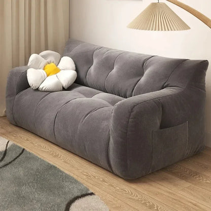 American Cotton And Linen Sofas Lazy Man Sofa Living Room Furniture Backrest Household Single Person Adult Applicable Household