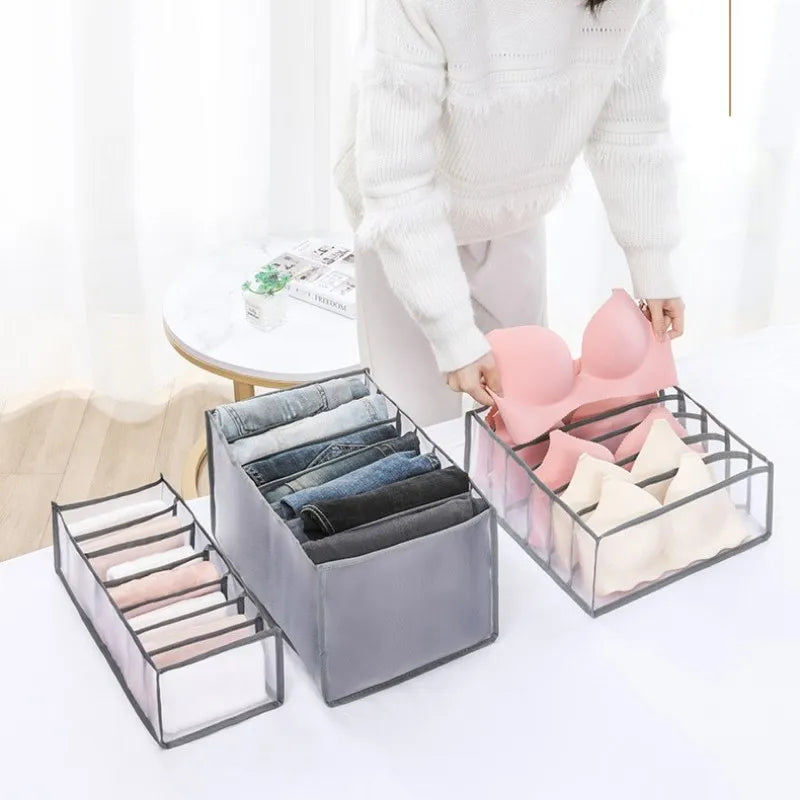 Closet Organizer Underwear Organizer For Wardrobe Clothes Organizers Cabinets Drawer Organizers Bra Socks Storage Organizer Box