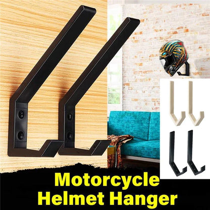 Ganchos para casco de motocicleta, colgador de ganchos multiusos para el hogar, soportes para chaquetas, armario de cocina, ganchos de montaje en pared, 1/2 Uds.