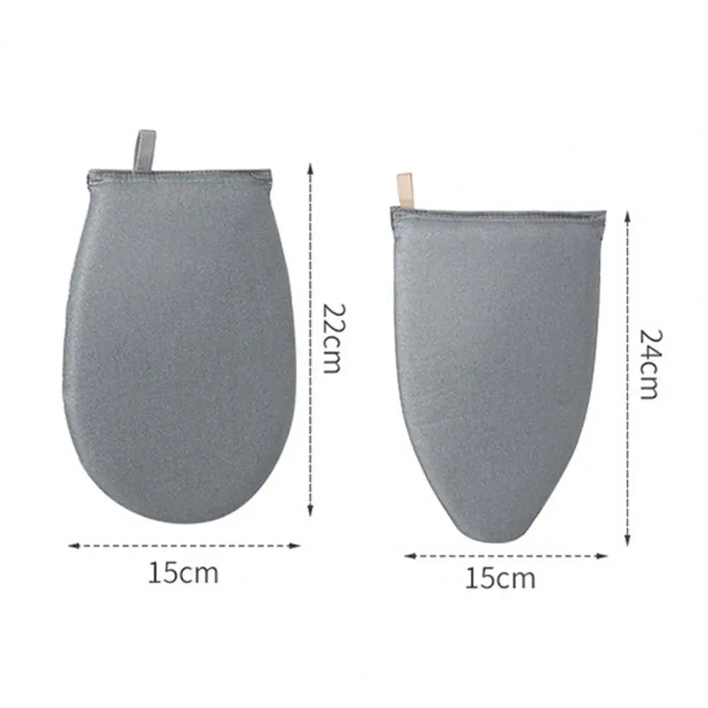 Tabla de planchar lavable, Mini funda antiescaldadura para plancha, resistente al calor, resistente a las manchas, tabla de planchar gris para tienda de ropa