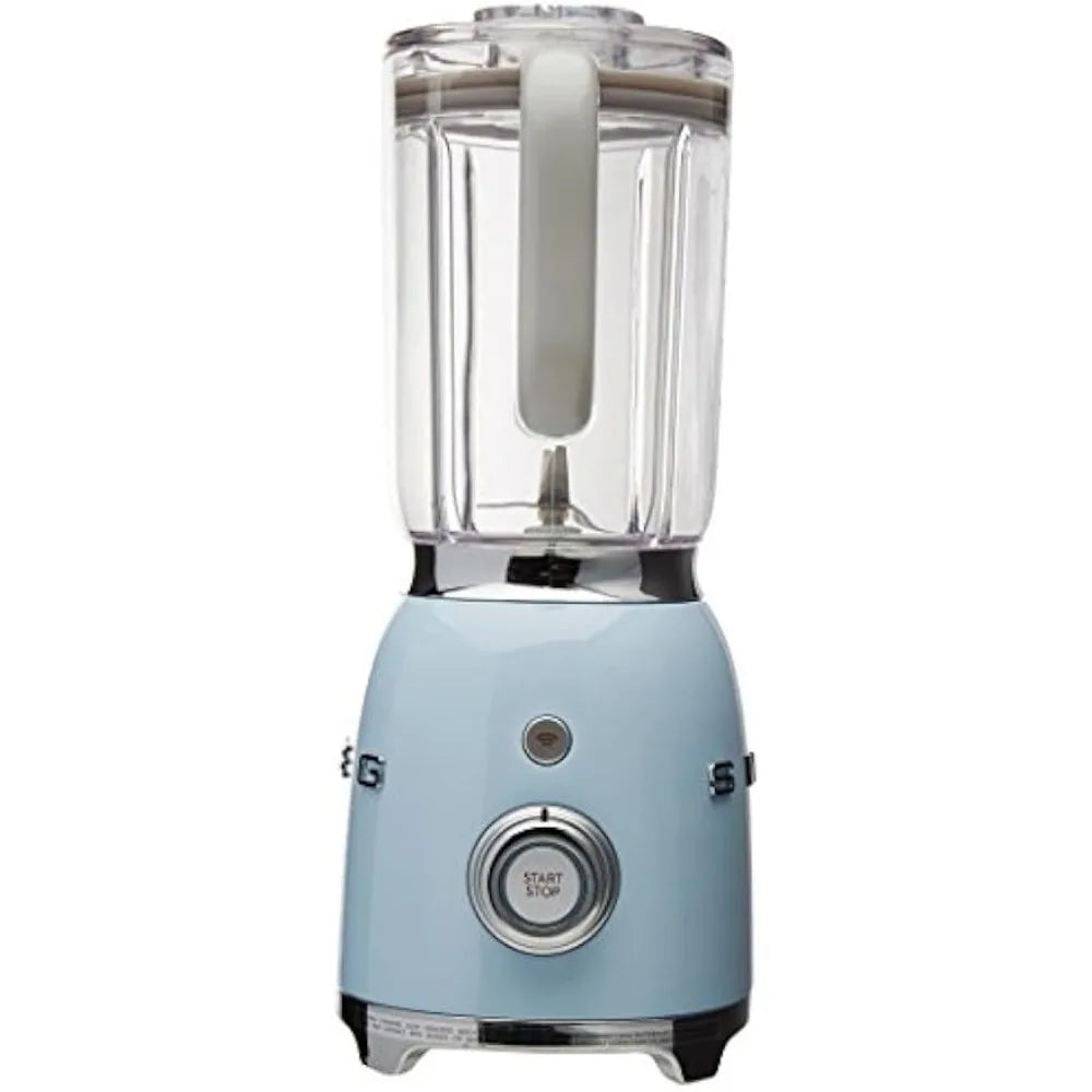 Smeg Portable Countertop, Pastel Blue 50s Style Blender, 48 Ounces Free Shipping